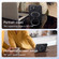 iPhone 16 Plus SULADA Top Grain Leather MagSafe Magnetic Holder Phone Case - Brown
