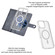 iPhone 16 Plus ViLi GVS-C Series MagSafe Magnetic RFID Leather Flip Phone Case - Grey