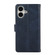 iPhone 16 Plus Wristband Card Slot Leather Phone Case - Blue