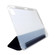 iPad Pro 11 2024 3-folding Electric Pressed Skin Texture Leather Tablet Case - Black