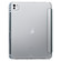 iPad Pro 11 2024 3-folding Electric Pressed Skin Texture Leather Tablet Case - Deep Green