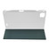 iPad Pro 11 2024 3-folding Electric Pressed Skin Texture Leather Tablet Case - Deep Green