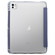 iPad Pro 11 2024 3-folding Electric Pressed Skin Texture Leather Tablet Case - Lavender