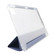 iPad Pro 11 2024 3-folding Electric Pressed Skin Texture Leather Tablet Case - Lavender