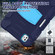 iPad Pro 11 2024 3-Layer Silicone Hybrid PC Tablet Case - Navy Blue Blue