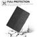 iPad Pro 11 2024 Building Blocks Embossed Leather Smart Tablet Case - Black