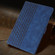 iPad Pro 11 2024 Building Blocks Embossed Leather Smart Tablet Case - Blue