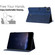 iPad Pro 11 2024 Building Blocks Embossed Leather Smart Tablet Case - Blue
