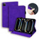 iPad Pro 11 2024 Calf Texture Embossed Leather Tablet Case - Purple