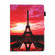 iPad Pro 11 2024 Colored Drawing Leather Smart Tablet Case - Evening Tower