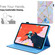 iPad Pro 11 2024 Colored Drawing Leather Smart Tablet Case - Geometric Marble