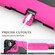 iPad Pro 11 2024 Colorful Silicone Heavy Duty Hybrid PC Tablet Case - Rose Red
