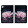 iPad Pro 11 2024 Crystal Texture Painted Leather Smart Tablet Case - Purple Peony