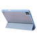 iPad Pro 11 2024 Deformation Transparent Acrylic Leather Tablet Case - Pink