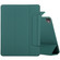 iPad Pro 11 2024 Double-sided Clip Fixed Buckle Magnetic PU Leather Smart Tablet Case - Dark Green