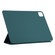 iPad Pro 11 2024 Double-sided Clip Non-buckle Magnetic PU Smart Tablet Case - Dark Green