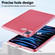 iPad Pro 11 2024 Dream 3 in 1 TPU Hybrid PC Tablet Case - Red