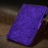 iPad Pro 11 2024 Fortune Tree Embossed Leather Smart Tablet Case - Purple