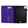 iPad Pro 11 2024 Fortune Tree Embossed Leather Smart Tablet Case - Purple