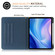 iPad Pro 11 2024 Front Stand Smart TPU Leather Tablet Case - Dark Blue