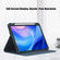 iPad Pro 11 2024 Front Stand Smart TPU Leather Tablet Case - Dark Blue