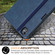 iPad Pro 11 2024 Front Stand Smart TPU Leather Tablet Case - Dark Blue