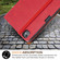 iPad Pro 11 2024 Front Stand Smart TPU Leather Tablet Case - Red