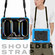 iPad Pro 11 2024 Handle Silicone Hydric PC Tablet Case with Shoulder Strap - Light Blue