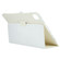 iPad Pro 11 2024 Litchi Texture Solid Color Leather Tablet Case - White