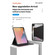 iPad Pro 11 2024 Mutural Jianshang Series Smart Leather Tablet Case - Grey