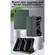 iPad Pro 11 2024 Mutural Multi-fold Smart Leather Tablet Case - Green
