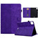 iPad Pro 11 2024 Rhombus Embossed Leather Tablet Case - Purple