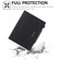 iPad Pro 11 2024 Solid Color Metal Buckle Leather Smart Tablet Case - Black