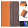iPad Pro 11 2024 Stitching Solid Color Flip Leather Smart Tablet Case - Orange