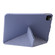 iPad Pro 11 2024 TPU Deformation Flip Leather Tablet Case with Holder - Purple