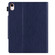 iPad Pro 13 2024 Solid Color Metal Buckle Leather Smart Tablet Case - Royal Blue