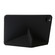 iPad Pro 13 2024 TPU Deformation Flip Leather Tablet Case with Holder - Black