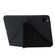 iPad Pro 13 2024 TPU Deformation Flip Leather Tablet Case with Holder - Black