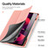 iPad Air 13 2024 / 2025 DUX DUCIS Domo Series Cloth Texture Magnetic Leather Tablet Case - Pink