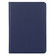 iPad Air 13 2024 / iPad Pro 12.9 2022 / 2021 / 2020 Litchi Texture Horizontal Flip 360 Degrees Rotation Leather Tablet Case with Holder - Blue