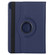 iPad Air 13 2024 / iPad Pro 12.9 2022 / 2021 / 2020 Litchi Texture Horizontal Flip 360 Degrees Rotation Leather Tablet Case with Holder - Blue