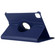 iPad Air 13 2024 / iPad Pro 12.9 2022 / 2021 / 2020 Litchi Texture Horizontal Flip 360 Degrees Rotation Leather Tablet Case with Holder - Blue