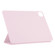 iPad Air 13 2024 / Pro 12.9 2020 Non-buckle Double-sided Magnetic Flip Leather Tablet Case With Holder & Sleep / Wake-up Function - Pink