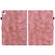 iPad Air 13 2025 / 2024 Lily Embossed Leather Smart Tablet Case - Pink