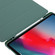 iPad Air 13 2025 / 2024 Skin Feel Tri-fold Leather Tablet Case with Pen Slot - Matcha Green