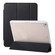 iPad 10.2 2021 / 2020 / 10.5 3-Fold Lock Buckle Leather Smart Tablet Case - Black