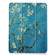 iPad Air 11 2024 / 2022 / 2020 10.9 TPU Colored Drawing Horizontal Flip Leather Case with Three-folding Holder & Sleep / Wake-up Function - Apricot Flower