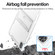 iPad Air 11 2024 / Air 4 / Air 5 TPU + PC Airbag Full Coverage Shockproof Protective Tablet Case with Pen Slots - Transparent