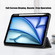 iPad Air 11 2024 / Pro 11 2022 Acrylic 3-Fold Smart Leather Tablet Case - Black