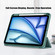 iPad Air 11 2024 / Pro 11 2022 Acrylic 3-Fold Smart Leather Tablet Case - Deep Green